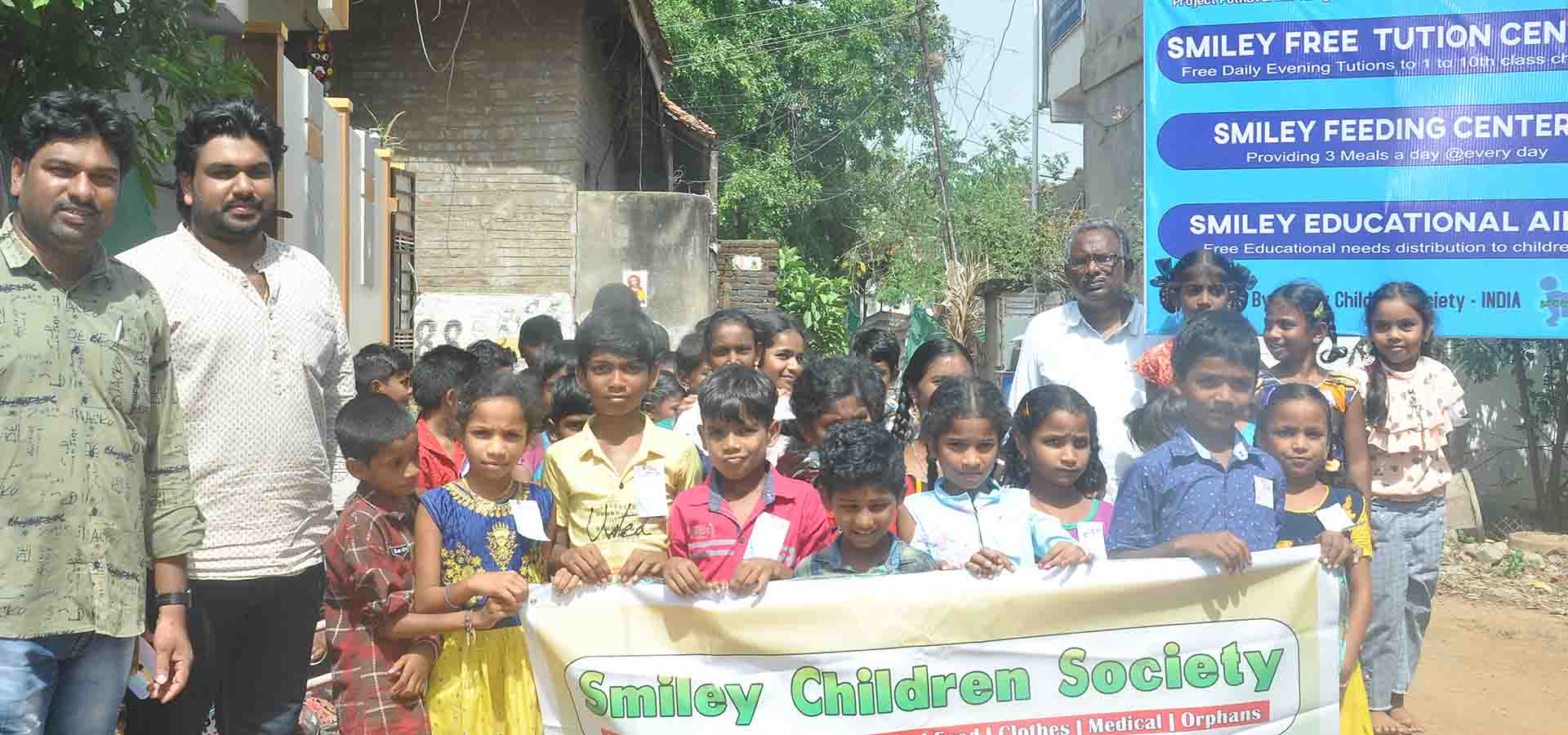 educational help smiley children society pothavaram east godavari